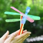 15/30/45Pcs Plastic Dragonfly Flying Toys, Easy To Assemble, Bright Colors, Perfect For Parties, Portable, And Educational Game Toys - For Gatherings And Outdoor Play, As Halloween, Chrismas Gift
