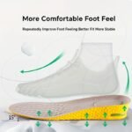 1 Pair Insol Nafu Comfort Height Increase Insoles - Air Cushion Shock Absorption, Breathable & Odor-Resistant, 3 Sizes (1.5Cm, 2.5Cm, 3.5Cm), Tpu Material For Men & Women, Perfect Fit For All-Day Comfort - Image 5