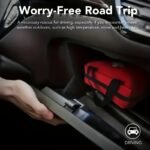 184Pcs First Aid Kit, Multi-Purpose Emergency Medical Supplies, Portable Medical Bag For Outdoor Hiking, Camping, Home Emergency Kit With Accessories - Scissors, Tweezers, Bandage, Tourniquet, Tape, Wipes, Pin, Gauze, Thermal Blanket, Whistle, Mask - Red, Easter Festival Ready - Image 5