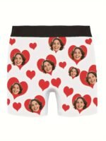 Custom Face Boxers With Picture, Personalized Face Photo Boxers, Funny Underwear With Face, Valentine'S Day/ Anniversary/ Wedding/ Birthday Gifts, Sexy Gift Funny Gag Gifts For Dad/Husband/Boyfriend - Image 8