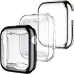 3Pcs/Set Men Women Tpu Full Cover High Definition Ultra Thin Watch Case, Anti-Drop Fashionable Casual Screen Protector Cover, For Apple Watch Case 38/40/41/42/44/45/46/49Mm, For Apple Watch Series Ultra/Se/11/10/9/8/7/6/5/4/3/2/1, Intelligent Watch Case Accessories - Image 7