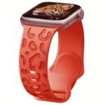 Leopard Engraved Band Compatible With Iwatch Band 38Mm 40Mm 41Mm 42Mm 44Mm 45Mm 49Mm, Waterproof Cheetah Sport Silicone Wristbands Replacement For Iwatch Series 8 7 6 5 4 3 2 Se - Image 35
