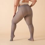 Plus-Size Women'S Thickened Fleece-Lined Tights For Autumn And Winter, Warm Leggings With High Elasticity. - Image 11