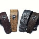 6.35 Cm Guitar Strap Genuine Faux Leather Adjustable Soft Embroidered Belt For Classical Bass Music Hobby Guitar Accessories (Random Pattern) - Image 10