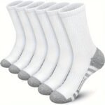 10 Or 20 Or 30 Pairs Of Men'S Fashion Crew Socks, Comfy Breathable Thin Sport Socks For All Seasons Wearing - Image 4