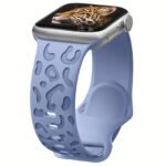 Leopard Engraved Band Compatible With Iwatch Band 38Mm 40Mm 41Mm 42Mm 44Mm 45Mm 49Mm, Waterproof Cheetah Sport Silicone Wristbands Replacement For Iwatch Series 8 7 6 5 4 3 2 Se - Image 16