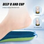 2Pcs/Pair Eva Shoe Insoles Arch Support Insoles For Sports Training To Avoid Tired Feet - Image 5
