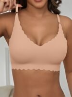 Plus Size, Seamless, No Underwire, Comfortable Fit, High Elasticity - Image 2