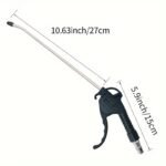 Heavy Duty Extended Reach Air Blow Gun With Double Hook, Stainless Steel Air Duct, Non-Slip Handle, And Plastic Tip - Manual Operation, No Electricity Required - Image 6