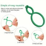 20/50/100/200Pcs, Plant Clips For Climbing Plants Garden Clips Plant Support Clips For Tomato Gardening Clips Vegetable Clips For Support For Securing Plants - Image 11