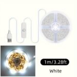 15.24Meter/9.75Meter/4.88Meter Usb Led Strip Lights, 5V 2835 White/Warm White Led With Switch Button, Flexible Usb Tape, Adhesive, Cuttable For Tv Backlight, Bedroom, Cabinet, Kitchen, Diy Lighting - Nbbuff - Image 16