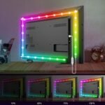 Rgb+Ic Led Strip Light With App Control, 3-Key Remote, Multi-Mode Dimming, Music Sync, Usb Powered, Non-Waterproof, Built-In Mic, For Pc, Tv, Bedroom, Dining, Living, Gaming, Bar, Party - Indoor Use, 99.97Cm-10.0Meter - Image 6