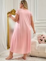 2024 New Style Sleepwear Dress For Women, Long Robe Home Wear - Image 2