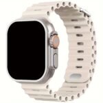 Waterproof Silicone Sport Band For Iwatch - Fits 38Mm To 49Mm, Compatible With Series Se/Ultra/1-9, Replacement Strap With Secure Button Clasp - Image 7
