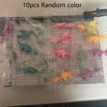 10 Slingshot Dinosaur Finger Toys Made Of Tpr Material, Finger Dinosaur Slingshots That Stick To Walls, Action Figures Of Slingshot Dinosaur Fingers, Funny Prank Gifts For Christmas. - Image 3