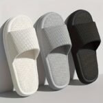Outdoor Adventures All-Season Slide Sandals - Minimalist Solid Color, Non-Slip Eva Material, Comfortable Open-Toe Design For Home, Beach, Or Bathroom Use, Bathroom Sandals|Minimalist Slippers|Eva Sandals, Strappy Sandals
