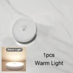 Motion Sensor Led Night With Wall/ Ceiling Mount - Rechargeable Battery-Powered, Auto On/Off, Dimmable For Stairs, Hallway, Wardrobe, Gate, Low Voltage Smart (No Wiring) For & Parties - Image 9