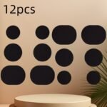 A Set Of 6/12 Self-Adhesive Shoe Patches To Repair Damage To The Sides Of Shoes, Repair Holes In The Lining, And Wear Patches To The Heel Of Sports Shoes, Which Are Strong And Scratch-Resistant To Repair Tears And Wear. - Image 12