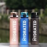 32 Oz (1000 Ml) Inspirational Sports Water Bottle With Time Markers - Wide Mouth, Leak-Proof, And Stir-Friendly - Includes A Carrying Strap (1 Bottle) - Image 6