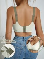 New Summer Style Women'S Lingerie With Fixed Cups, Gathers Side Breast, Prevents Sagging, Sexy Back Design, Comfortable And Seamless Bra. - Image 6