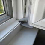 Window Stopper - Durable Plastic Door Stopper With Easy-Install Design, Prevents Sliding Down, Secure Window Hold For Home & Office, White, Window Stopper For Door, Door Stopper, Minimalist Design, Sturdy Construction - Image 7