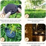 Solar Garden Lights - 8 Modes, Automatic Day/Night Switch, Ip65, Ideal For Path, Courtyard, Villa Decor, Outdoor Lighting|Decorative Pathway Lights|Solar Powered Lights - Image 9