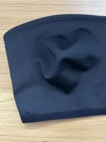 Plus Size Strapless Elegant Invisible Bra With Back Cross Straps - Breathable Comfort No Underwire & No Padding, Machine Washable Solid Color For Everyday & Formal Wear - Women'S Fashion Single Piece, Strapless Bra, Versatile Lingerie, Stylish Lingerie, Comfortable Fit, Stylish Women - Image 2