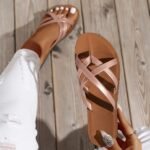 Spring And Summer Women'S Slip-On Sandals Fashion Beach Shoes - Image 12