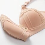 Elegant Red Lace Bra For Women - Comfortable, Breathable Underwear With Floral Embellishments, Non-Padded, Perfect For Casual Attire, Casual Attire Bra | Floral Embellished Bra | Comfortable Fit - Image 10