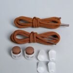 Trendy All-Match Shoe Laces With Buckle Fixing Artifact, Colorful Elastic Laces That Don'T Need To Be Tied, Lazy People'S Laces That Don'T Need To Be Tied, 8Pcs Set, Elastic, Shoe Laces - Image 21