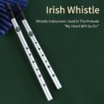 Irish Whistle C/D Key Aluminum Alloy Material Suitable For Beginners Straight Vertical Flute Instrument - Image 6