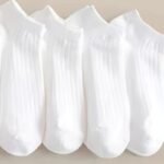 White 12-Pair Pack Of Short Socks - Xz - Comfortable And Simple Solid Color Socks For Spring And Autumn. - Image 6