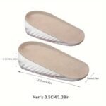 1Pair Invisible Inner Raised Insole, Raised Insole, Self-Adhesive Soft Cushion For Men And Women - Image 13