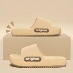 Women'S Comfortable Eva Slippers - Solid Color, Open Toe Moccasins For Indoor Home And Bathroom Use, Casual Slip-On Design, Perfect Christmas Gift, Ladies Slippers - Image 9