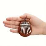 8 Keys Mini Kalimba High Quality Exquisite Finger Thumb Piano Marimba Music Good Accessory Pendant Gift, Christmas And Halloween Gift, Thanksgiving Gift - Image 15