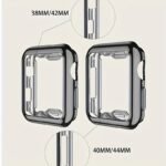 Tpu Screen Protector Case For Apple Watch Series 10/9/8/7/Se/6/5/4/3 - Compatible With Iwatch Models 46Mm, 45Mm, 41Mm, 44Mm, 40Mm, 42Mm - Shockproof Protective Cover - Image 2