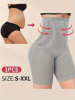 Miotan High-Waist Tummy Control Shapewear Panties For Women - Seamless, Butt Lifting, Nylon Blend, Hand Washable - Image 2