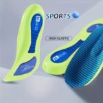 2Pcs/Pair Eva Shoe Insoles Arch Support Insoles For Sports Training To Avoid Tired Feet