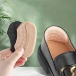 4/8/12Pcs Heel Sticker, Memory Foam, Anti-Drop, High Heel Shoes Heel Anti-Wear Foot Sticker, Big Change Small Artifact, Loafer Shoes, Leather Shoes, Half Size Pad, Change One Size, Half Size, Length 3.51In/9Cm, Width 1.97In/5Cm For Heel - Image 6