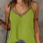 Spring/Summer/Autumn Fashion Solid Color Elegant Commuting Strap Vest
