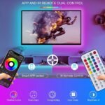 Nbbuff Smart Led Music Sync Light Strip With App & Remote Control, Rgbw Color Changing Lights With Dynamic Effects, Usb-Powered Party Lights For Home, Tv, Bedroom, Christmas, Weddings, Compatible With Alexa/ Assistant, Energy-Efficient Led Lights - Image 4