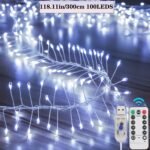 1Pc Usb-Powered Fairy Led String Lights With Remote - 8 Lighting Modes, Timer, Warm White & Multicolor Options - Perfect For Christmas Tree, Bedroom, Ceiling, Garland, Window, Wedding Decorations, Indoor/Outdoor Use - Image 17