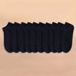 10/20/40 Pairs Women'S Breathable Ankle Socks - Comfortable Polyester And Spandex Blend, Solid Color, Lightweight Knit, Machine Washable For Casual Attire, Everyday Socks | Minimalist Socks | Durable Fabric - Image 13