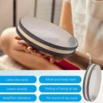 Ocean Wave Drum - Natural Sound Instrument For Relaxation, Meditation, Mindfulness & Yoga - White - Image 8