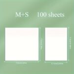 150Pcs Waterproof Transparent Sticky Notes | Self-Adhesive, Reusable Memo Pads In Various Sizes (Square/Rectangle) | Ideal For School & Office Organization, Note Pads - Image 11