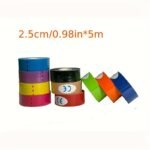 2Size Kinesiology Tape Athletic Tape Sport Recovery Tape Strapping Gym Fitness Tennis Running Knee Muscle Protector Scissor - Image 8
