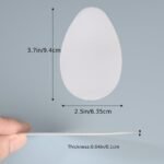 4Pcs Rubber Wear-Resistant Non-Slip Self-Adhesive Stickers For High Heel Outsoles - Image 2