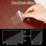 Transparent Wall Stickers Double Sided Tape Reusable Ultra-Strong Double Sided Adhesive Tape Nano Transparent Wall Stickers Water Proof Household Products - Image 10