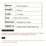 1 Pair No-Tie Shoe Laces, Diamond Cross Locks, Elastic Acetate Sneaker Laces, Easy Access Lazy Shoelaces For Casual Shoes - Image 2