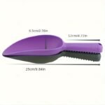 1Pc Garden Shovel, Flower Vegetables Planting Soil Loosening Shovel, Plastic Succulent Plants Soil Shovels, Handheld Soil Scoop Scale Mark Loosening Soil, Plastic Potting Soil Scoop Garden Shovel Digging Tool, Garden Supplies - Image 4